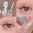 Błyszczący eyeliner w płynie Błyszczący cień do powiek Wysokiej jakości makijaż oczu Wodoodporny 3