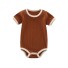 Body dla niemowląt N766 brązowy