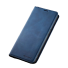Bőr flip tok Samsung Galaxy S7 Edge telefonhoz kék