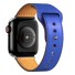 Bőr szíj Apple Watch 42mm / 44mm / 45mm T861-hez kék