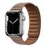 Bőr szíj Apple Watchhoz 42mm / 44mm / 45mm barna