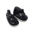 Bőrcipő egy babának fekete