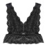 Bralette-Spitzen-BH J1029 schwarz