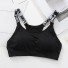 Bralette-Sport-BH schwarz