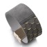 Breites Damenarmband H297 grau