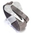 Breites Damenarmband H450 grau