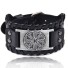 Breites Herren-Lederarmband H207 10