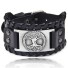 Breites Herren-Lederarmband H207 13