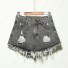 Brunela Damen-Jeansshorts grau