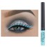 Bunter flüssiger Augenstift, wasserfester Eyeliner hellblau