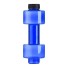 Butelka na wodę w kształcie hantli 550 ml niebieski