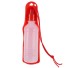 Butelka podróżna dla psów - 500 ml czerwony