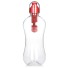 Butelka sportowa z filtrem 550 ml czerwony