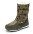 Buty zimowe z wojskowym wzorem J1018 zieleń wojskowa