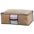 C651 Aufbewahrungsbox aus Leinen beige