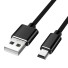 Cablu de conectare USB la Mini USB-B M / M 1 m K1037 negru