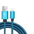 Cablu de date Apple Lightning la USB albastru
