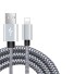 Cablu de date Apple Lightning la USB argint