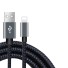 Cablu de date Apple Lightning la USB negru