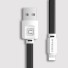 Cablu de date pentru Apple Lightning la USB 50 cm negru