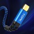 Cablu de date USB albastru
