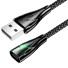 Cablu de date USB magnetic K501 negru