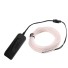 Cablu fir LED pentru haine 1 m alb