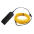 Cablu fir LED pentru haine 1 m galben