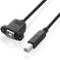 Cablu prelungitor pentru imprimante USB-B F / M negru