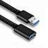 Cablu prelungitor USB 3.0 M / F K1012 negru