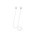 Cablu siliconic pentru gât pentru Apple Airpods alb