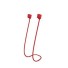 Cablu siliconic pentru gât pentru Apple Airpods roșu