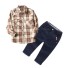 Cămașă și pantaloni pentru băieți L1701 B