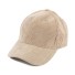 Cap aus Cord creme