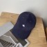 Cap mit Aufdruck C976 dunkelblau