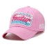 Cap mit der Aufschrift T238 rosa