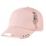 Cap mit Ringen rosa