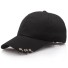 Cap mit Ringen T63 schwarz