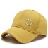 Cap mit Smiley T204 dunkelgelb