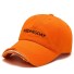 Cap mit Wochentagen orange