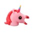 Capac de protecție a cablului în formă de unicorn roz