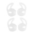 Capace din silicon cu cârlige pentru urechi Apple 2 perechi transparentă