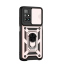 Carcasa cu magnet si protectie camera pentru POCO X3 NFC aur roz