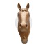 Cârlig cu o ventuză în formă de cal aur