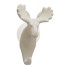 Cârlig cu ventuză în formă de elan alb