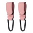 Cârlig pentru cărucior 2 buc P3628 roz