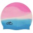 Cască de înot rezistentă la apă, cu elasticitate ridicată, pentru bărbați și femei, echipament de înotător, șapcă din silicon pentru piscină, cu protecție pentru urechi, unisex, multicolor 7