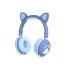 Căști pentru copii cu urechi C1193 albastru