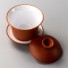Castron de ceai din ceramică Gaiwan C119 cărămizii