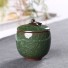 Ceainic din ceramica verde inchis